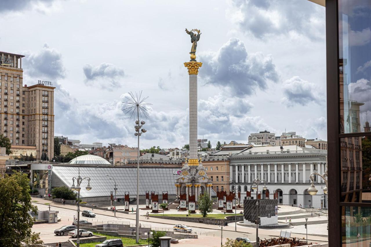Maidan Palace Hotel Kiev Exterior foto